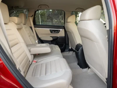2021 Honda CR-V LX 2.4 Litres 4 Cylinders Petrol Engine Red Beige SUV GCC Specs