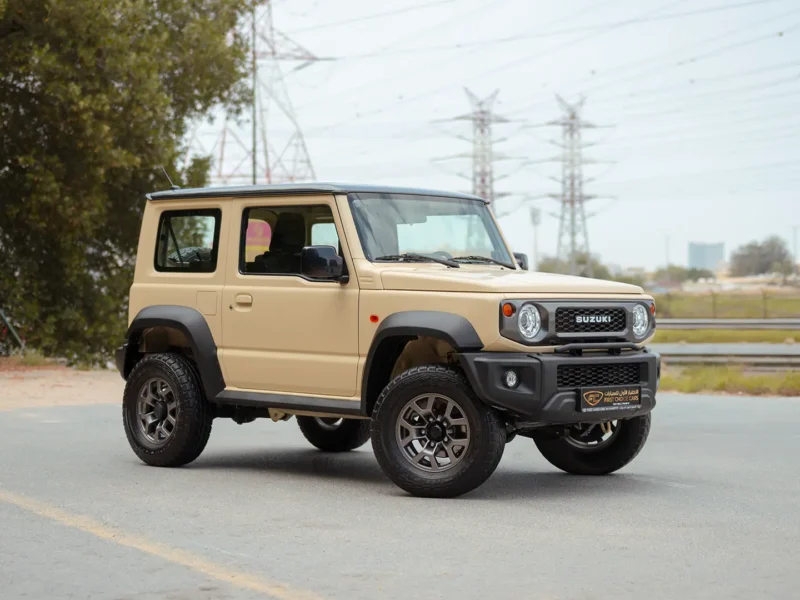 2025 Suzuki Jimny GLX 3-Door 1.5L 4-Cylinder Petrol Engine Beige Black SUV GCC Specs