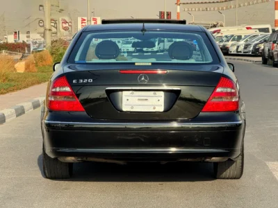 2004 Mercedes-Benz E-Class E320 6 Cylinders Petrol Engine Black Beige Sedan