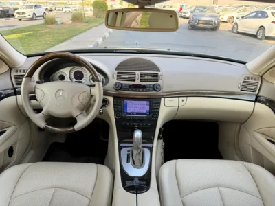 2004 Mercedes-Benz E-Class E320 6 Cylinders Petrol Engine Black Beige Sedan