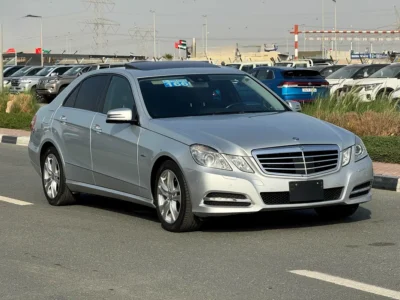 2010 Mercedes-Benz E-Class E350 6 Cylinders Petrol Engine Silver Black Sedan