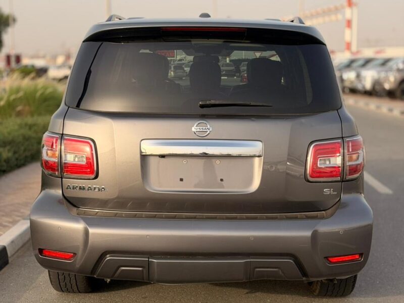 2020 NISSAN ARMADA SL 5.6 Litres V8 Petrol Engine VVT Grey Black SUV US Specs