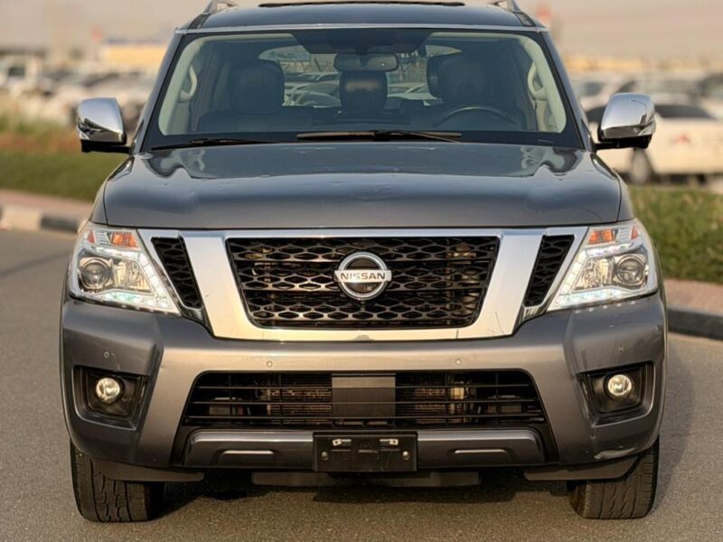 2020 NISSAN ARMADA SL 5.6 Litres V8 Petrol Engine VVT Grey Black SUV US Specs