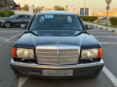 1989 Mercedes-Benz SEL-Class 560 SEL 8 Cylinders Petrol Engine Black Sedan Clean Title