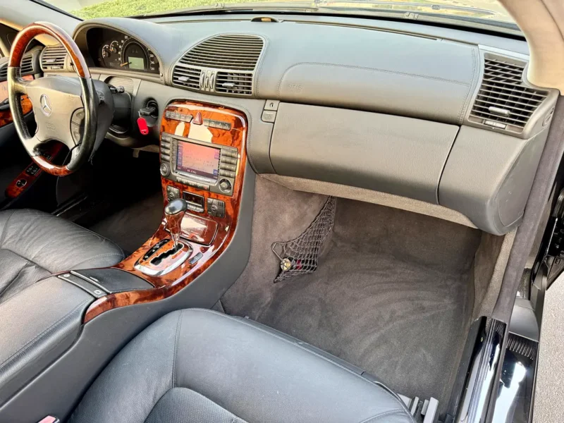 2004 Mercedes-Benz CL-Class CL 500 V8 Petrol Engine Black Coupe AUCTION GRADE 4/B