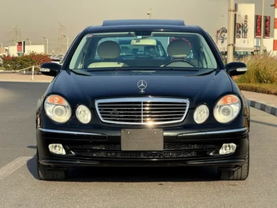 2004 Mercedes-Benz E-Class E320 6 Cylinders Petrol Engine Black Beige Sedan