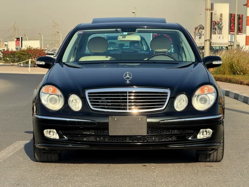 2004 Mercedes-Benz E-Class E320 6 Cylinders Petrol Engine Black Beige Sedan
