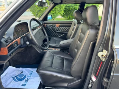 1989 Mercedes-Benz SEL-Class 560 SEL 8 Cylinders Petrol Engine Black Sedan Clean Title