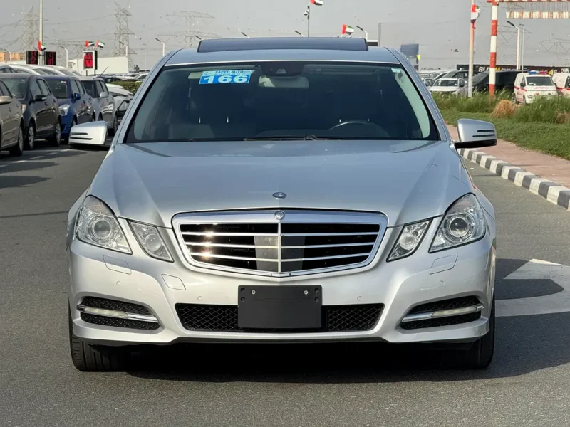 2010 Mercedes-Benz E-Class E350 6 Cylinders Petrol Engine Silver Black Sedan