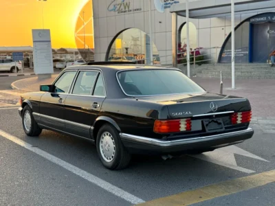 1989 Mercedes-Benz SEL-Class 560 SEL 8 Cylinders Petrol Engine Black Sedan Clean Title