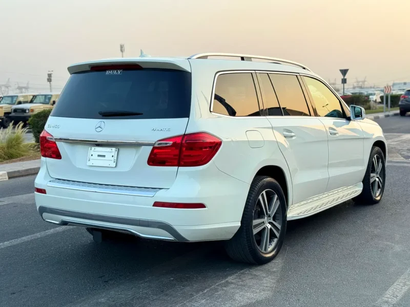 2013 Mercedes-Benz GL-Class GL 450 4matic V8 Petrol Engine White Black SUV