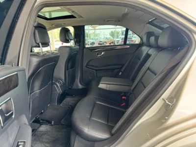 2010 Mercedes-Benz E-Class E350 6 Cylinders Petrol Engine Silver Black Sedan