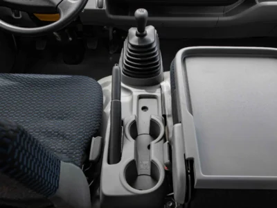 2024 Hino 300 Series 714 Double Cab 4.0‑liter Turbocharged Diesel Engine White Grey Truck