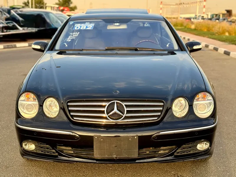 2004 Mercedes-Benz CL-Class CL 500 V8 Petrol Engine Black Coupe AUCTION GRADE 4/B