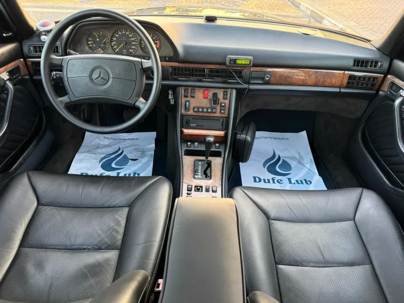 1989 Mercedes-Benz SEL-Class 560 SEL 8 Cylinders Petrol Engine Black Sedan Clean Title