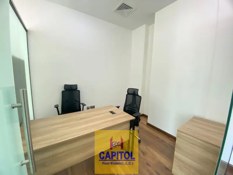 WOW CHEAPEST OFFICE 975 SQFT Fully Fitted and furnished -WITH 3 PARTITION AVAILABLE FOR RENT