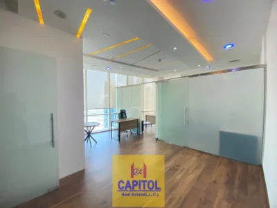 WOW CHEAPEST OFFICE 975 SQFT Fully Fitted and furnished -WITH 3 PARTITION AVAILABLE FOR RENT