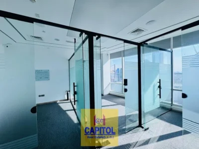Fully Fitted & 3 Partitioned Office in Parklane Tower for Rent