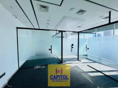 Fully Fitted & 3 Partitioned Office in Parklane Tower for Rent