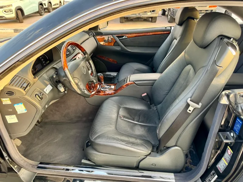 2004 Mercedes-Benz CL-Class CL 500 V8 Petrol Engine Black Coupe AUCTION GRADE 4/B