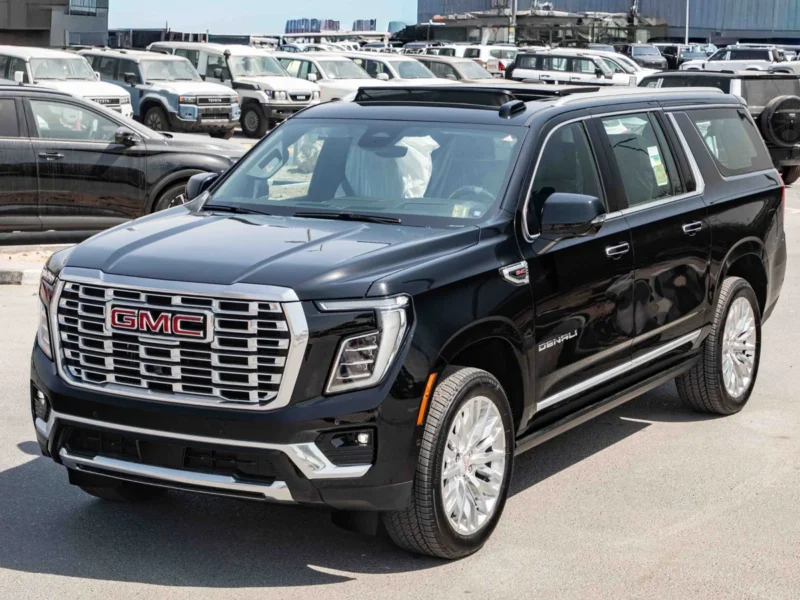 2026 GMC Yukon Denali XL 6.2‑litre V8 Petrol Engine Black SUV GCC Specs
