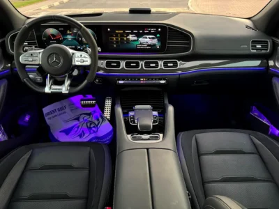 2021 Mercedes-Benz GLE-Class GLE 53 AMG 4Matic Plus 6 Cylinders White Black SUV