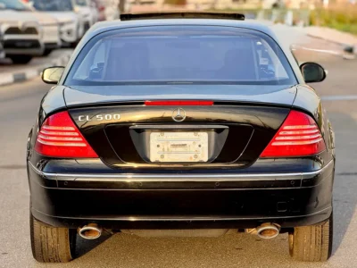 2004 Mercedes-Benz CL-Class CL 500 V8 Petrol Engine Black Coupe AUCTION GRADE 4/B