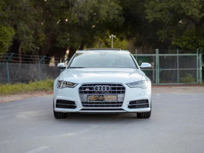 2016 Audi S6/RS6 TFSI Quattro 4.2 Litres 8 Cylinders Petrol Engine White Black Sedan GCC Specs
