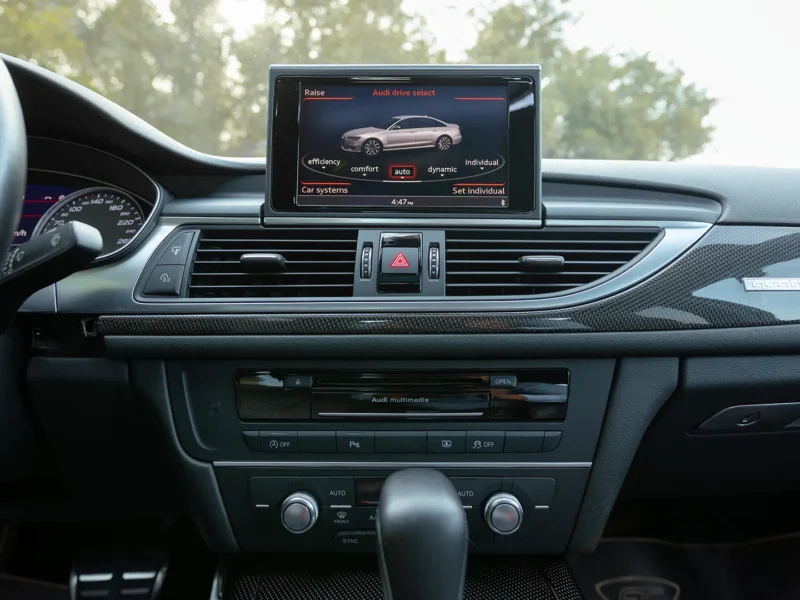 2016 Audi S6/RS6 TFSI Quattro 4.2 Litres 8 Cylinders Petrol Engine White Black Sedan GCC Specs