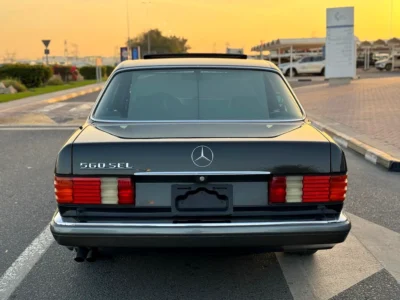 1989 Mercedes-Benz SEL-Class 560 SEL 8 Cylinders Petrol Engine Black Sedan Clean Title