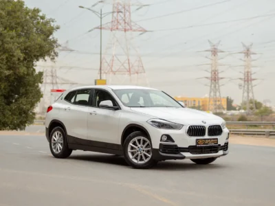 2020 BMW X2 sDrive 20i 2.0 Litres 4 Cylinders Petrol Engine White Black SUV GCC Specs