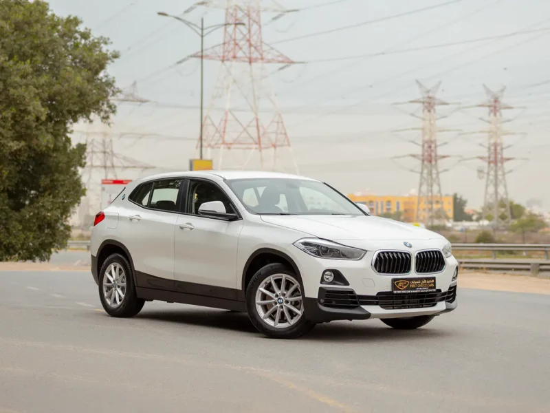 2020 BMW X2 sDrive 20i 2.0 Litres 4 Cylinders Petrol Engine White Black SUV GCC Specs