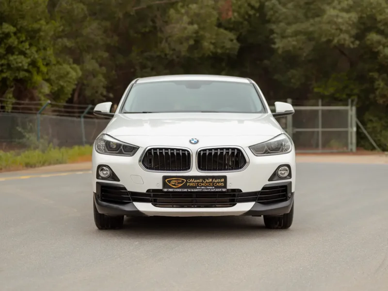 2020 BMW X2 sDrive 20i 2.0 Litres 4 Cylinders Petrol Engine White Black SUV GCC Specs