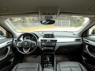 2020 BMW X2 sDrive 20i 2.0 Litres 4 Cylinders Petrol Engine White Black SUV GCC Specs