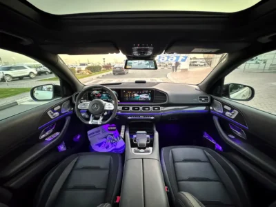 2021 Mercedes-Benz GLE-Class GLE 53 AMG 4Matic Plus 6 Cylinders White Black SUV