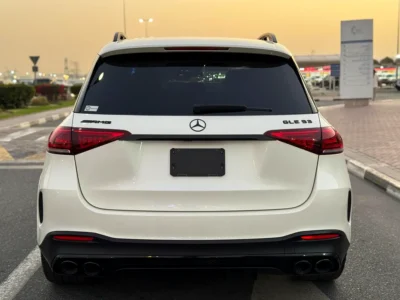 2021 Mercedes-Benz GLE-Class GLE 53 AMG 4Matic Plus 6 Cylinders White Black SUV