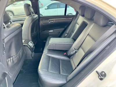 2010 Mercedes-Benz S-Class S 350 AMG PACKAGE AUCTION GRADE 4/B White Black Sedan