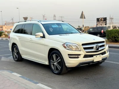 2013 Mercedes-Benz GL-Class GL 450 4matic V8 Petrol Engine White Black SUV