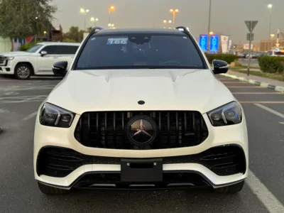 2021 Mercedes-Benz GLE-Class GLE 53 AMG 4Matic Plus 6 Cylinders White Black SUV