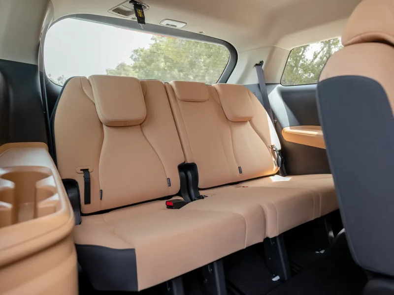 2022 Kia Carnival LX 3.5 Litres 6 Cylinders Petrol Engine White Tan Minivan GCC Specs