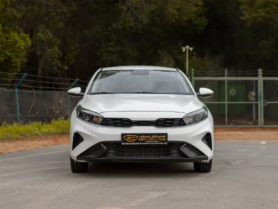 2023 Kia Cerato LX 1.6 Litres 4 Cylinders Petrol Engine White Black Sedan GCC Specs