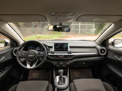 2023 Kia Cerato LX 1.6 Litres 4 Cylinders Petrol Engine White Black Sedan GCC Specs