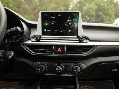 2023 Kia Cerato LX 1.6 Litres 4 Cylinders Petrol Engine White Black Sedan GCC Specs