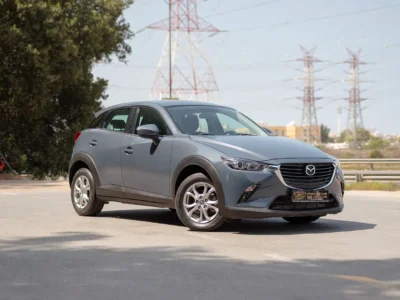 2023 Mazda CX-3 GS 2.0 L 4 Cylinders Petrol Engine Grey Black SUV GCC Specs Automatic