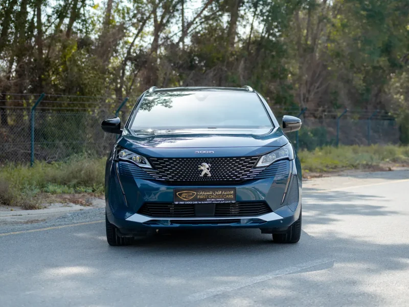 2022 Peugeot 3008 Hybrid 4 GT 1.6L 4 Cylinders Engine Blue Black SUV GCC Specs