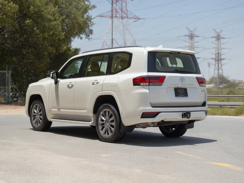 2024 Toyota Land Cruiser GXR 4.0 Litres 6 Cylinders Petrol Engine White Beige SUV GCC