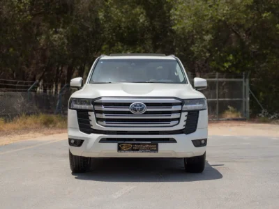 2024 Toyota Land Cruiser GXR 4.0 Litres 6 Cylinders Petrol Engine White Beige SUV GCC