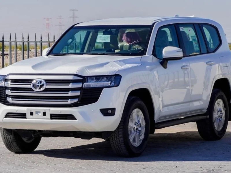 2026 Toyota Land Cruiser GXR 3.3L V6 Twin-Turbo Diesel Engine White Beige SUV GCC
