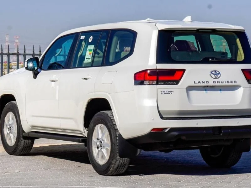 2026 Toyota Land Cruiser GXR 3.3L V6 Twin-Turbo Diesel Engine White Beige SUV GCC