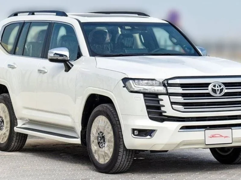 2026 Toyota Land Cruiser VX 3.3L V6 Twin-Turbo Diesel Engine White Black SUV GCC